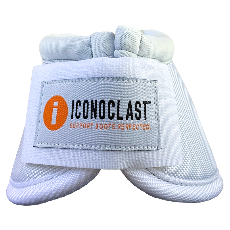 Iconoclast Bell Boots - White