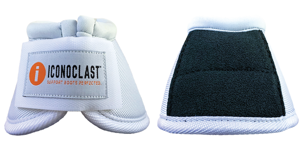 Iconoclast Bell Boots - White