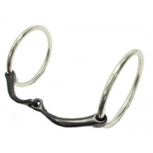 Curved Fine Snaffle 3" Ring