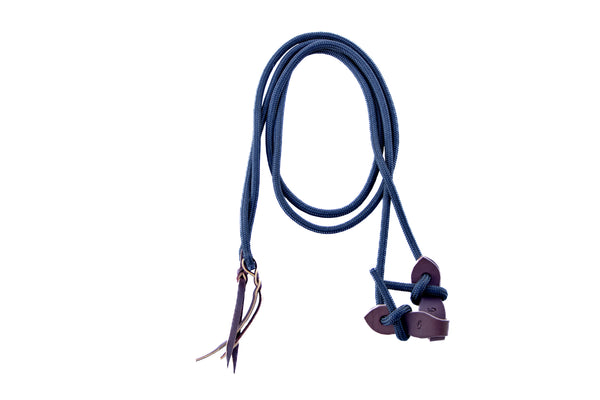 14mm Rope Reins with Slobber Strap